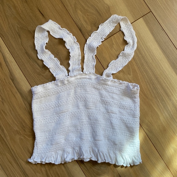 NWOT Primark White Crop Top - Picture 2 of 2